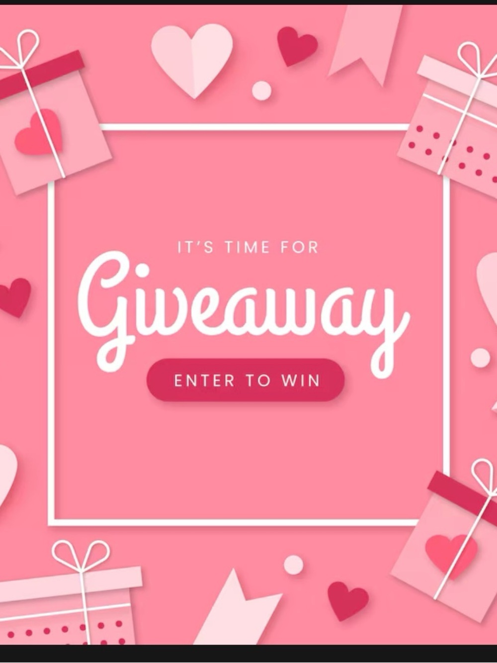 Giveaway time! 💕